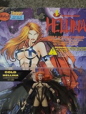 Hellina Gold Mega Action Figure - Gold Hellina